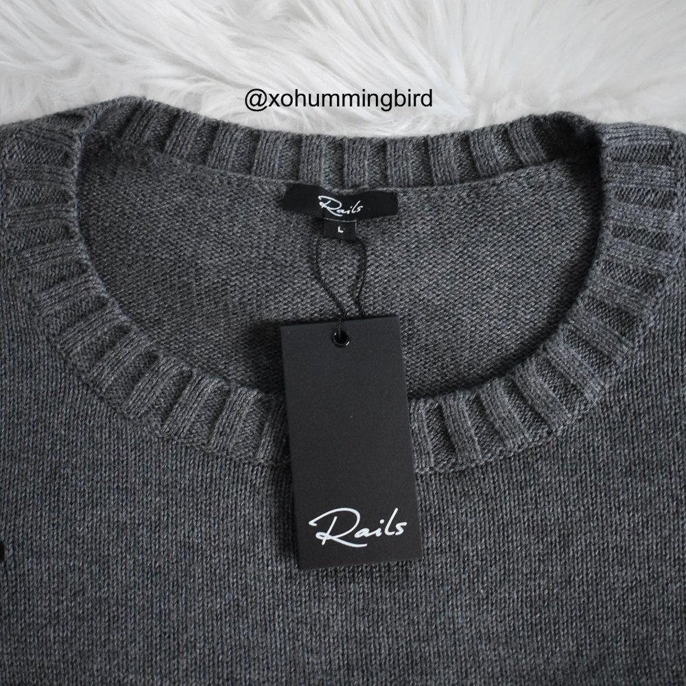 Rails | Perci Sweater (Ash Jungle Cat) - Picture 4 of 15